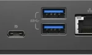 Dell WD15 Monitor Dock – USB-C 4K Docking Station with 130W Adapter , Black