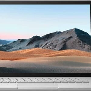 Microsoft Surface Book 3, Core i7 10th Gen, 16GB RAM, 512GB SSD, 13.5" Touch Display, GTX 1650 4GB, Windows 11 Pro, Platinum Silver