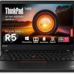Lenovo ThinkPad T495 14" FHD, Ryzen 7 Pro 3700U, 16GB RAM, 512GB SSD, Radeon Vega 10, Windows 11 Pro, Black