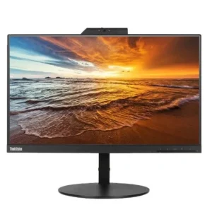 Lenovo ThinkVision 21.5" IPS Monitor, 1920x1080 Resolution, 60Hz Refresh Rate, Built-in Webcam & Speakers, HDMI/DisplayPort Connectivity, Black – T22v-10