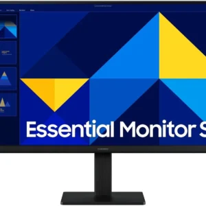 Samsung 27 Inch Essential Monitor S3 S30GD, Full HD IPS Display, 100Hz, 5ms GTG, Game Mode Eye Saver LS27D300GAMXUE